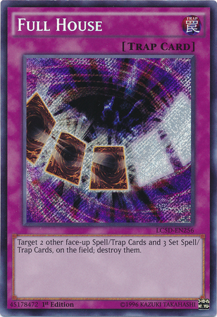 Full House [LC5D-EN256] Secret Rare | Black Swamp Games