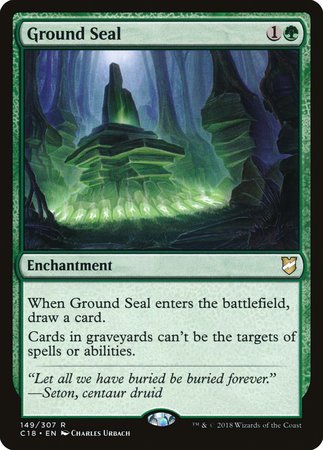 Ground Seal [Commander 2018] | Black Swamp Games