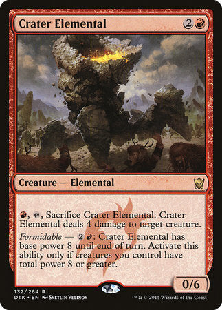 Crater Elemental [Dragons of Tarkir] | Black Swamp Games