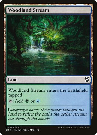 Woodland Stream [Commander 2018] | Black Swamp Games