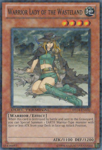 Warrior Lady of the Wasteland [DT04-EN006] Common | Black Swamp Games