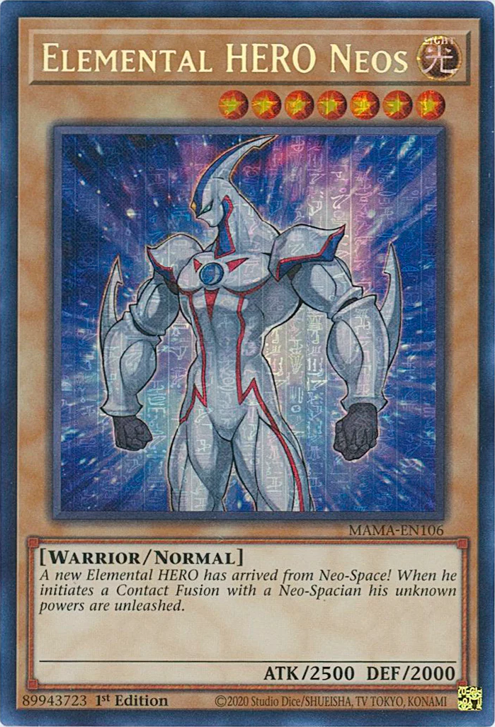 Elemental HERO Neos [MAMA-EN106] Ultra Pharaoh's Rare | Black Swamp Games