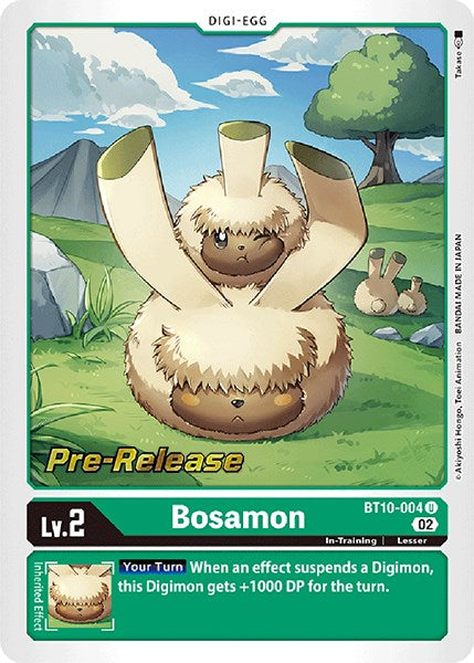 Bosamon [BT10-004] [Xros Encounter Pre-Release Cards] | Black Swamp Games