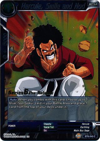 Hercule, Smile and Nod [BT6-040_PR] | Black Swamp Games