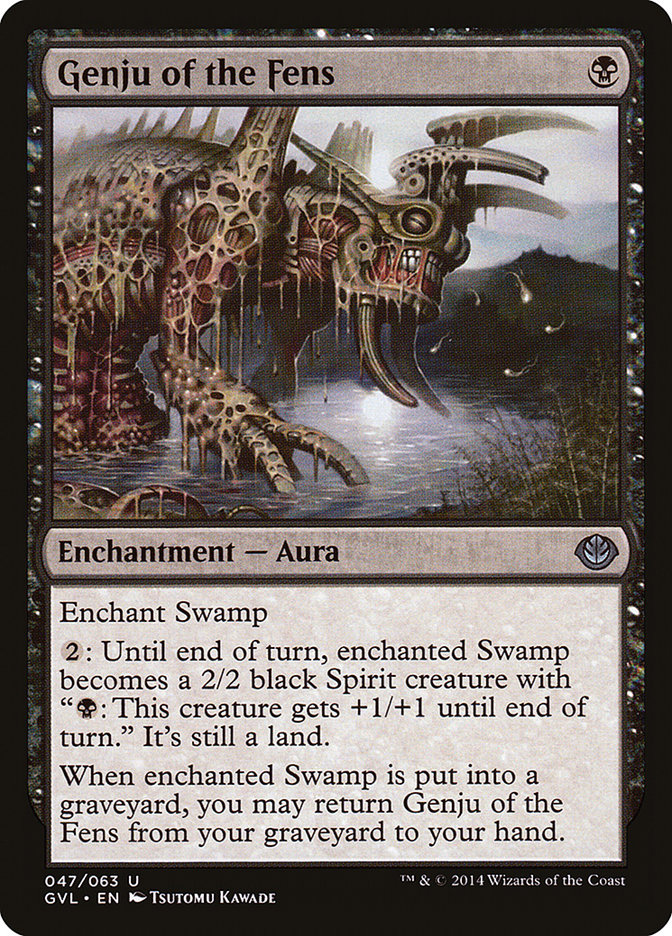 Genju of the Fens (Garruk vs. Liliana) [Duel Decks Anthology] | Black Swamp Games