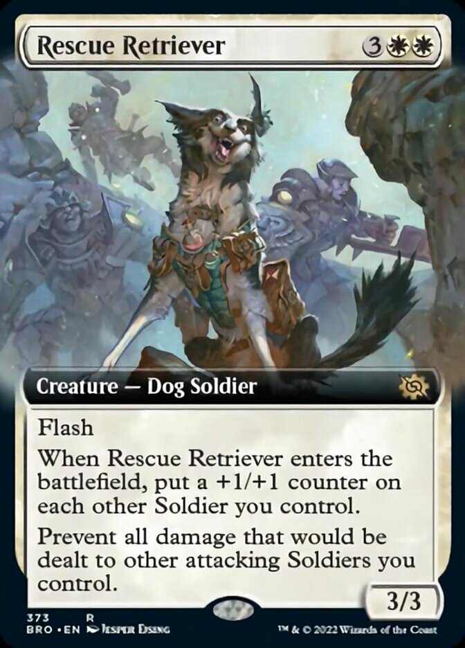 Rescue Retriever (Extended Art) [The Brothers' War] | Black Swamp Games