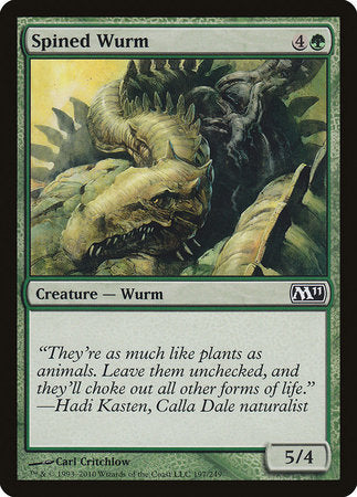 Spined Wurm [Magic 2011] | Black Swamp Games