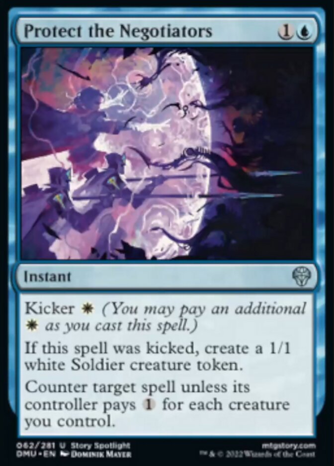 Protect the Negotiators [Dominaria United] | Black Swamp Games