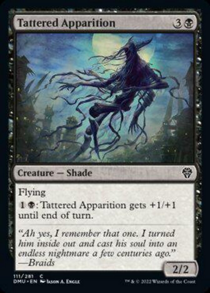 Tattered Apparition [Dominaria United] | Black Swamp Games