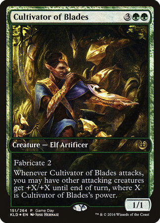 Cultivator of Blades [Kaladesh Promos] | Black Swamp Games