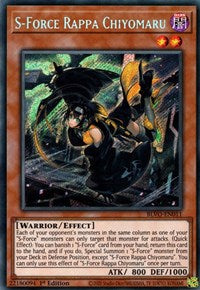 S-Force Rappa Chiyomaru [BLVO-EN011] Secret Rare | Black Swamp Games