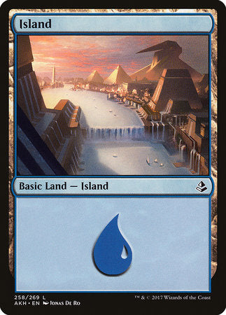 Island (258) [Amonkhet] | Black Swamp Games