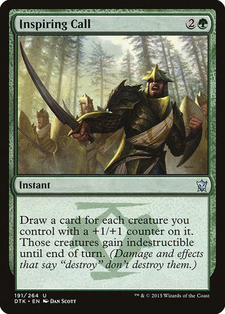 Inspiring Call [Dragons of Tarkir] | Black Swamp Games