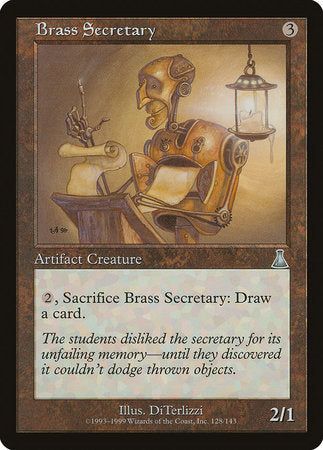 Brass Secretary [Urza's Destiny] | Black Swamp Games