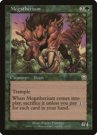 Megatherium [Mercadian Masques] | Black Swamp Games