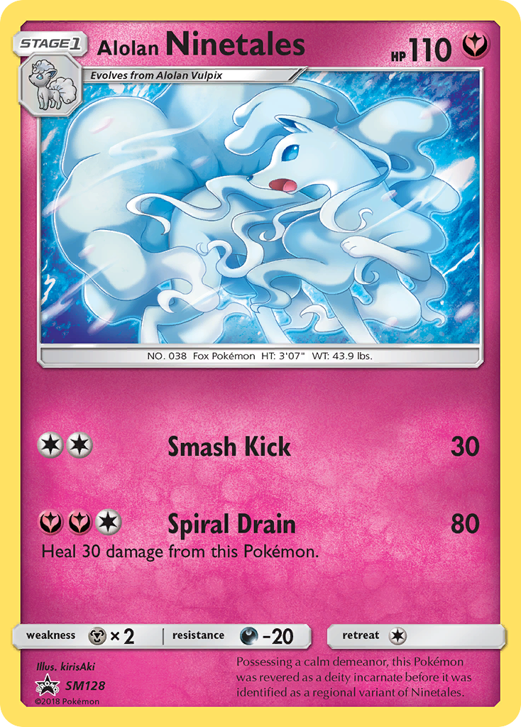 Alolan Ninetales (SM128) [Sun & Moon: Black Star Promos] | Black Swamp Games