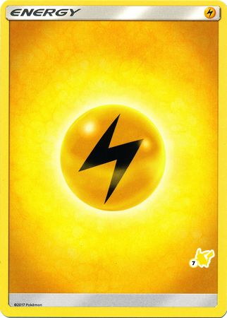 Lightning Energy (Pikachu Stamp #7) [Battle Academy 2020] | Black Swamp Games