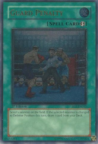 Guard Penalty [EOJ-EN045] Ultimate Rare | Black Swamp Games