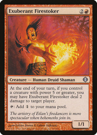 Exuberant Firestoker [Shards of Alara] | Black Swamp Games