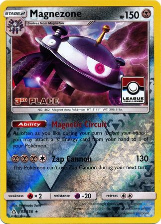 Magnezone (83/156) (League Promo 3rd Place) [Sun & Moon: Ultra Prism] | Black Swamp Games