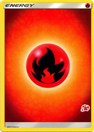 Fire Energy (Charizard Stamp #3) [Battle Academy 2020] | Black Swamp Games