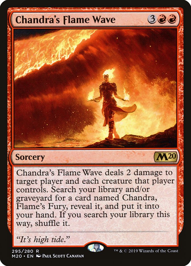 Chandra's Flame Wave [Core Set 2020] | Black Swamp Games