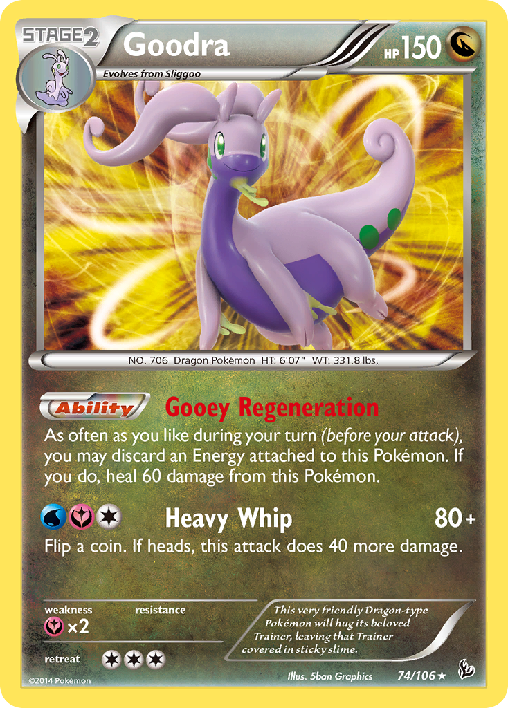 Goodra (74/106) [XY: Flashfire] | Black Swamp Games