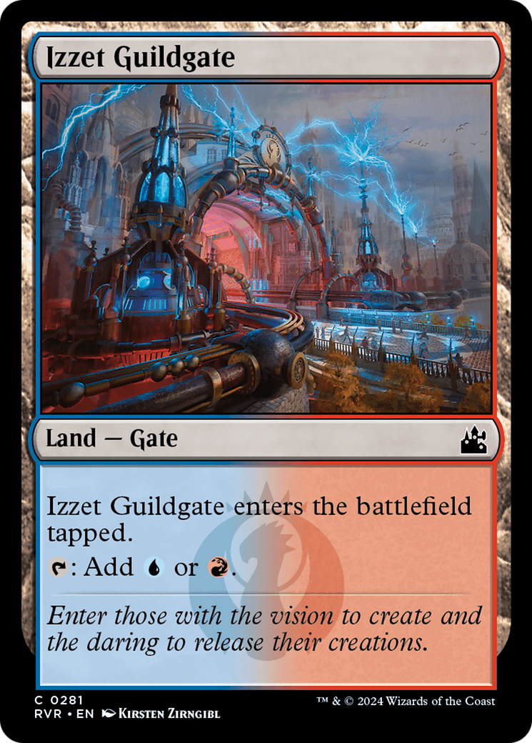 Izzet Guildgate [Ravnica Remastered] | Black Swamp Games