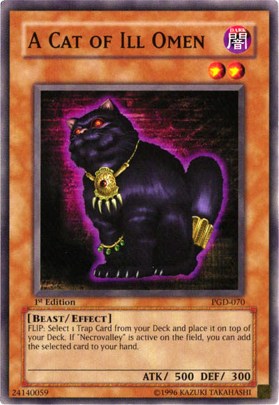 A Cat of Ill Omen [PGD-070] Common | Black Swamp Games