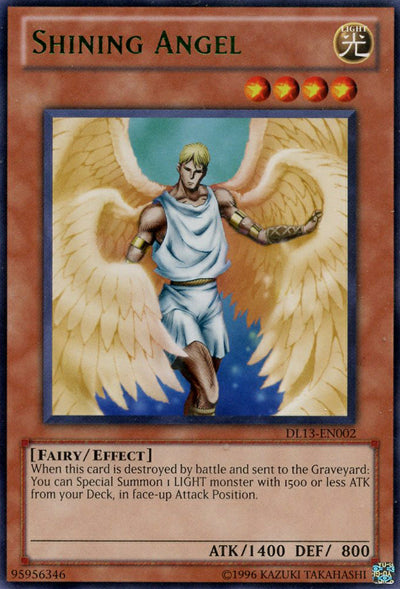 Shining Angel (Green) [DL13-EN002] Rare | Black Swamp Games
