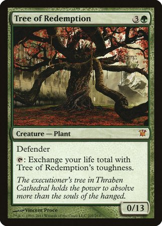 Tree of Redemption [Innistrad] | Black Swamp Games