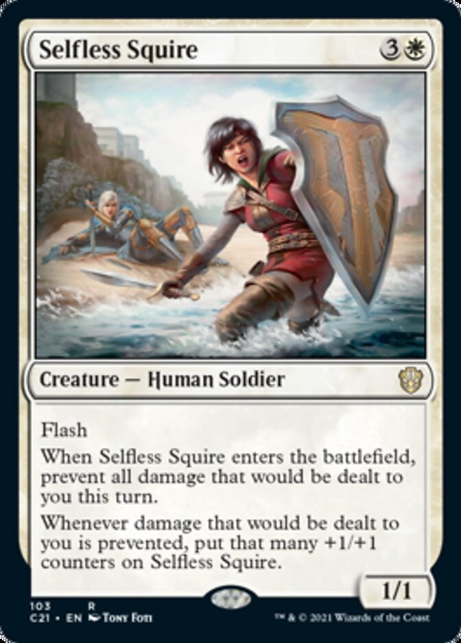 Selfless Squire [Commander 2021] | Black Swamp Games