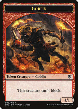 Goblin Token [Conspiracy: Take the Crown Tokens] | Black Swamp Games