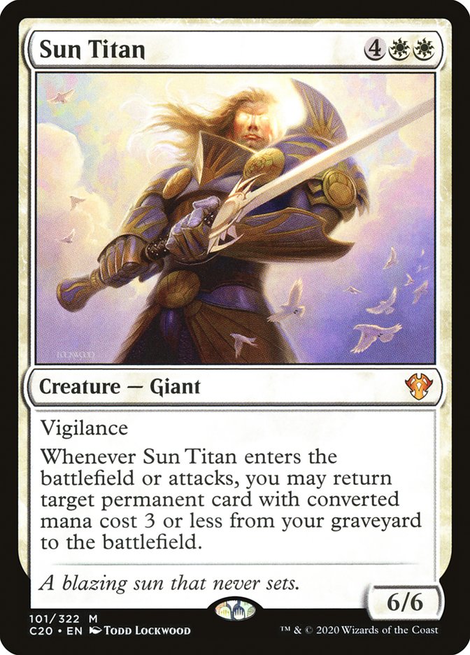 Sun Titan [Commander 2020] | Black Swamp Games