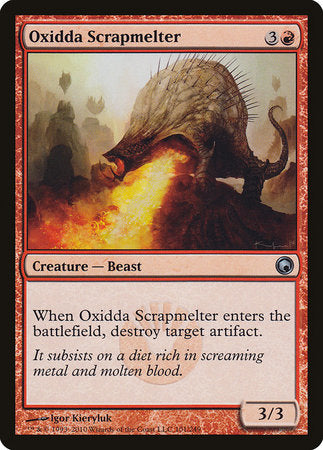 Oxidda Scrapmelter [Scars of Mirrodin] | Black Swamp Games