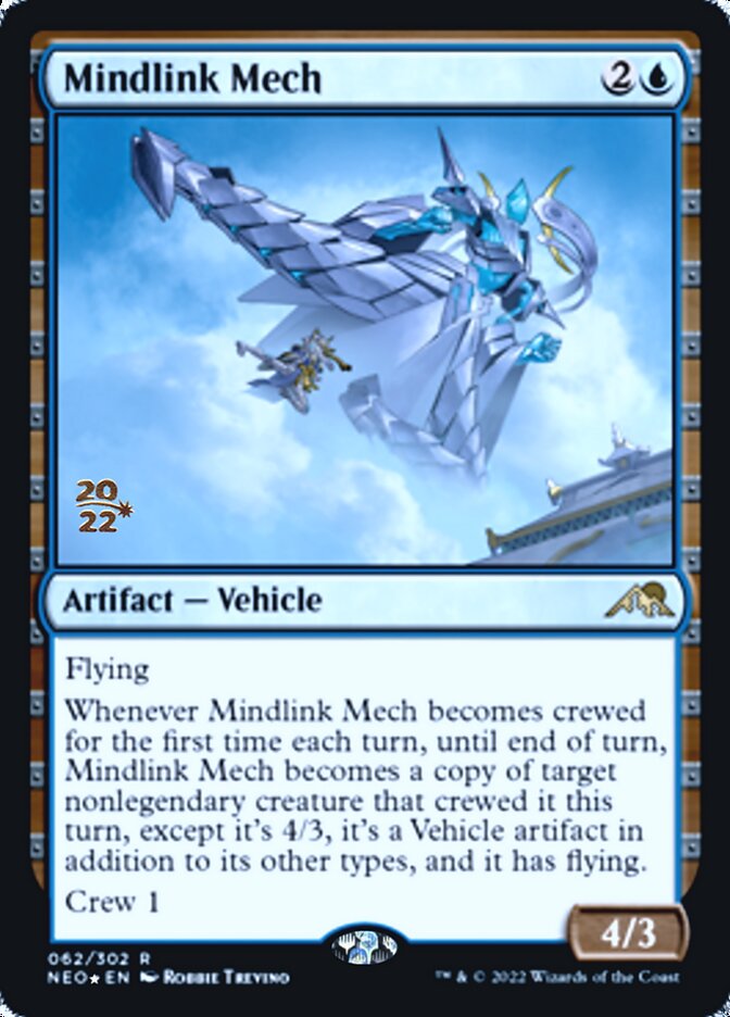 Mindlink Mech [Kamigawa: Neon Dynasty Prerelease Promos] | Black Swamp Games