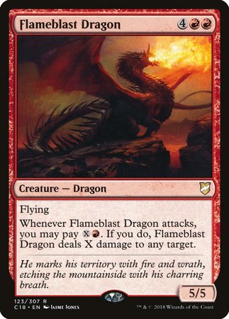 Flameblast Dragon [Commander 2018] | Black Swamp Games