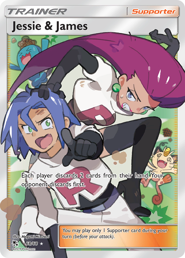 Jessie & James (68/68) [Sun & Moon: Hidden Fates] | Black Swamp Games