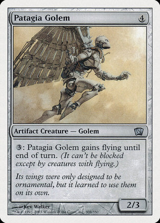 Patagia Golem [Eighth Edition] | Black Swamp Games