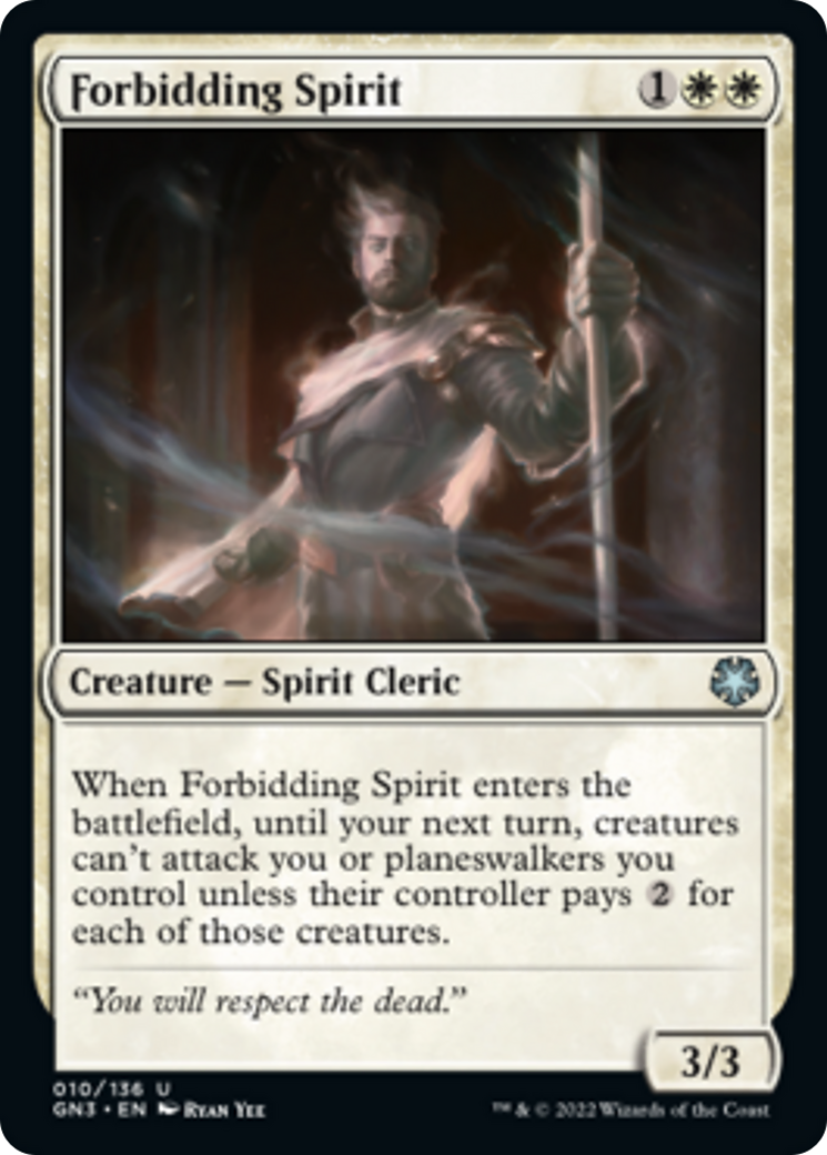 Forbidding Spirit [Game Night: Free-for-All] | Black Swamp Games