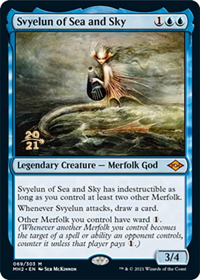 Svyelun of Sea and Sky [Modern Horizons 2 Prerelease Promos] | Black Swamp Games