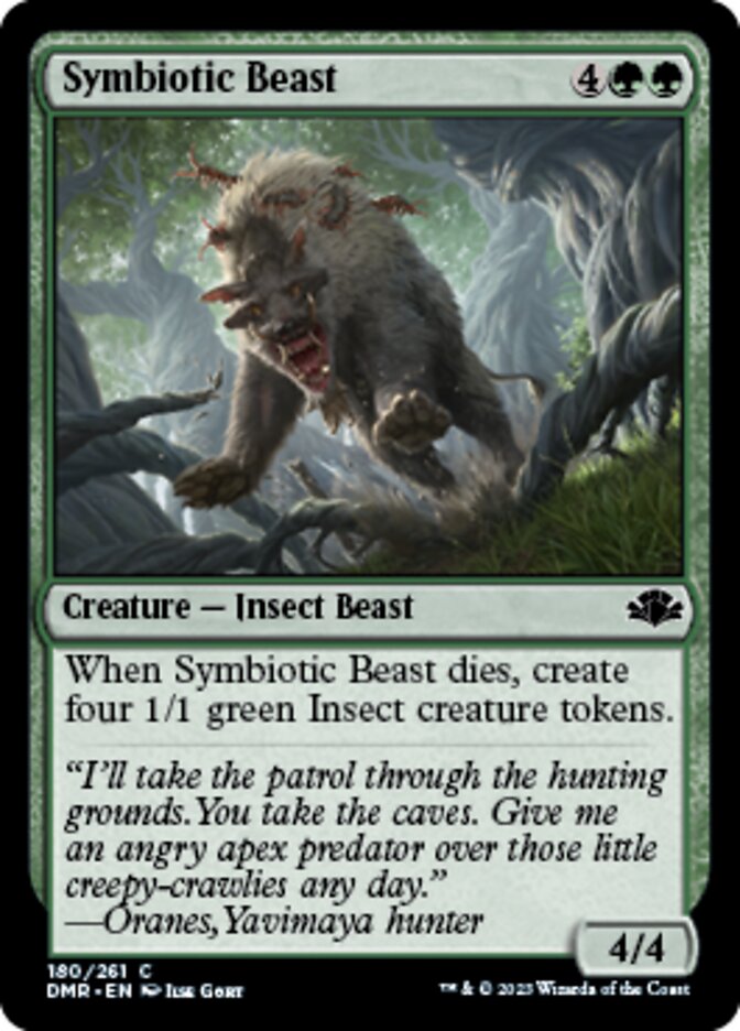 Symbiotic Beast [Dominaria Remastered] | Black Swamp Games