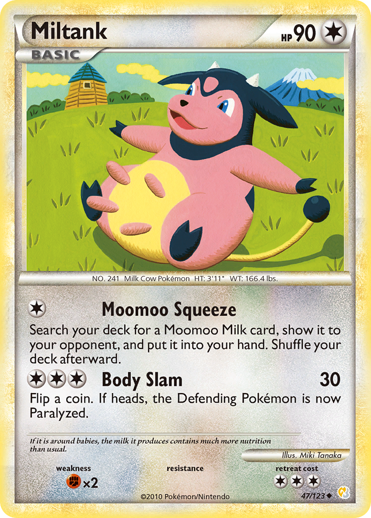 Miltank (47/123) [HeartGold & SoulSilver: Base Set] | Black Swamp Games