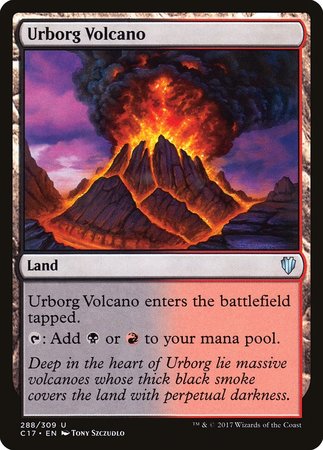 Urborg Volcano [Commander 2017] | Black Swamp Games