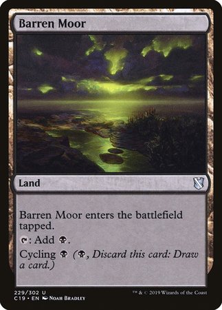 Barren Moor [Commander 2019] | Black Swamp Games