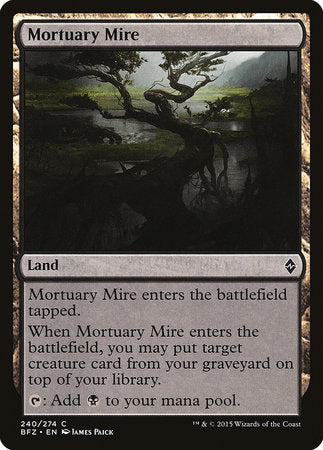 Mortuary Mire [Battle for Zendikar] | Black Swamp Games