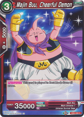 Majin Buu, Cheerful Demon [DB2-006] | Black Swamp Games