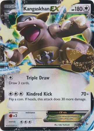 Kangaskhan EX (78/106) (Jumbo Card) [XY: Flashfire] | Black Swamp Games