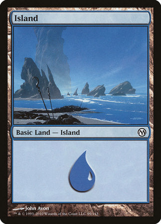 Island (99) [Duels of the Planeswalkers] | Black Swamp Games