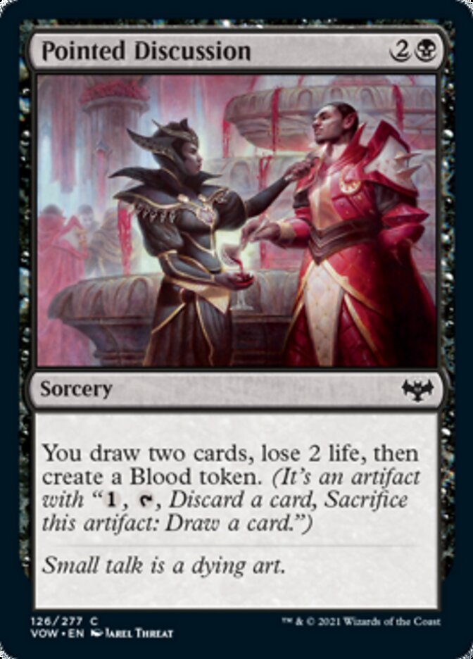Pointed Discussion [Innistrad: Crimson Vow] | Black Swamp Games